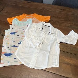 Cat & Jack boys shirts bundle